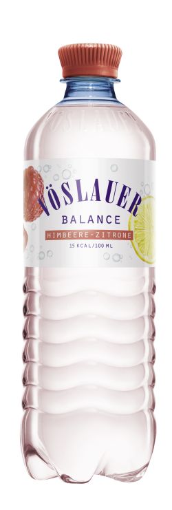 Minerální voda Vöslauer Balance malina citrón 