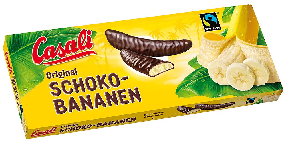 Chocolate Bananas Casali 24 pcs