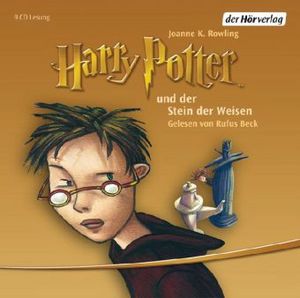 Harry Potter v němčině Harry Potter a kámen mudrců audiokniha 9CD