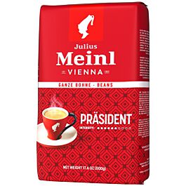 Julius Meinl Kaffee Präsident ganze Bohne 500g
