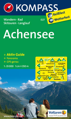 Turistická mapa Achensee Kompass