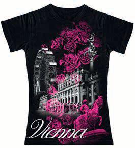 Dámské tričko Vienna černé