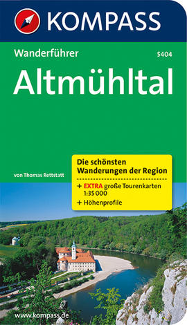 Altmühltal průvodce turistický Kompass