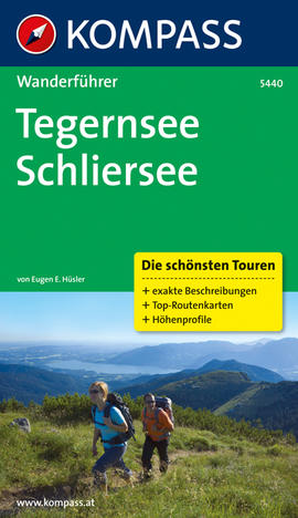 Tegernsee Schliersee průvodce turistický Kompass
