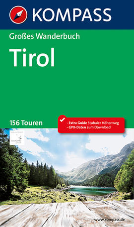 Tyrolsko průvodce turistický Kompass
