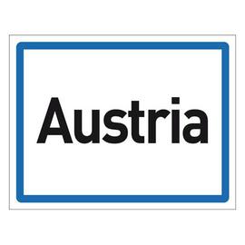 Magnetka Austria cedule