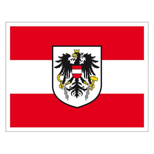 Nálepka rakouská vlajka