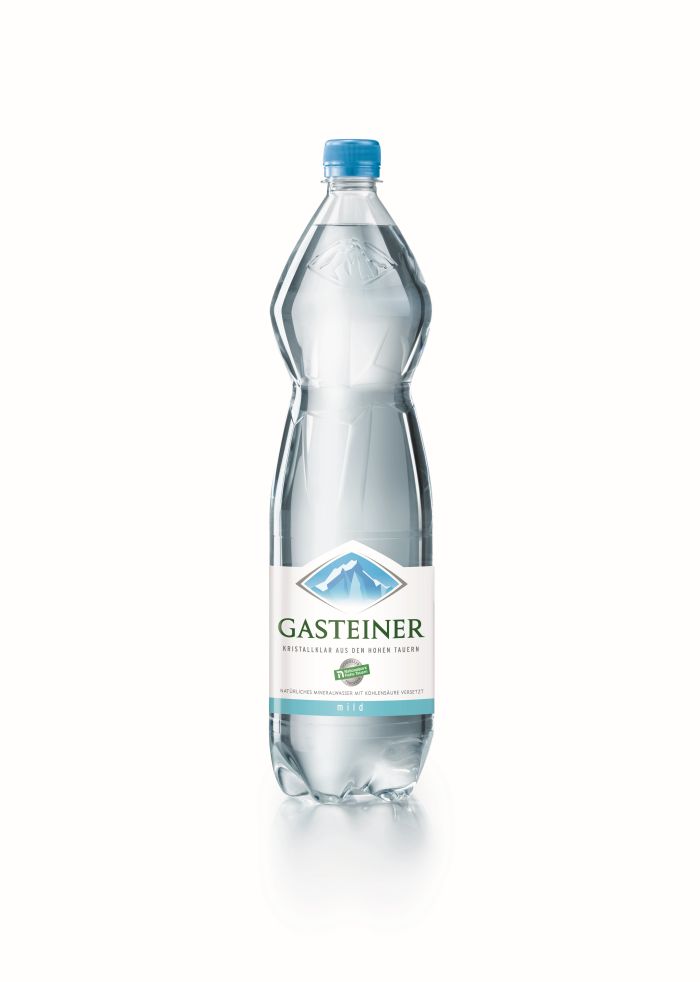 Minerální voda Gasteiner mírně perlivá 1,5l
