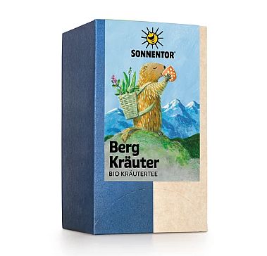 Bergkräuter čaj Sonnentor porcovaný