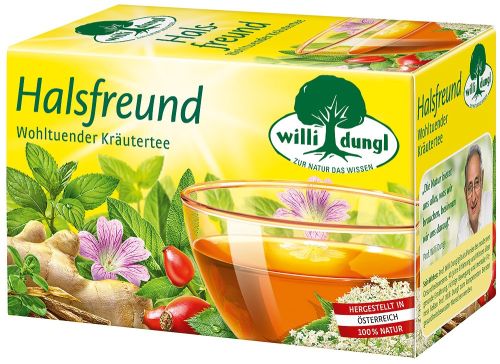 Halsfreund čaj porcovaný Willi Dungl