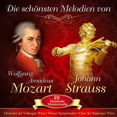 Die schönsten Melodien von W.A. Mozart & J. Strauss CD
