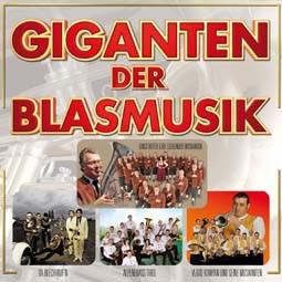 Rakouské dechové kapely Giganten Der Blasmusik CD