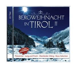 Tyrolská vánoční hudba lidová CD