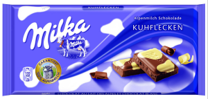 Milka čokoláda kraví fleky