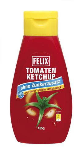 Dia kečup jemný bez cukru Felix 435g