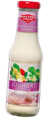 Česnekový jogurtový dresink Mautner