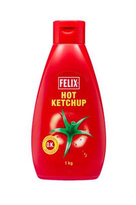 Kečup Felix ostrý 1kg