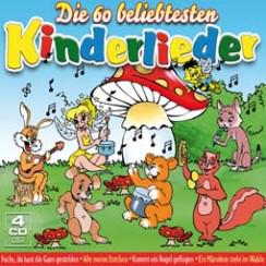 Německé dětské písničky 4CD