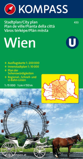 Mapa Vídně