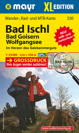 Turistická mapa Bad Ischl - Bad Goisern - Wolfgangsee (Mayr)