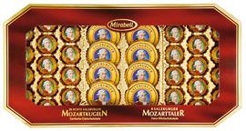 Mozartovy koule dárkové balení velká bonboniéra Mirabell 