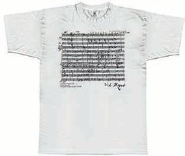 Tričko Mozart Malá noční hudba