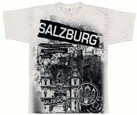 Tričko Salzburg bílé