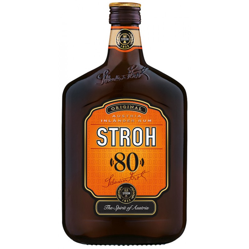 Kvalitní rum rakouský Stroh 0,5l