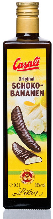 Likér banány v čokoládě Casali 0,5L AKCE -30%