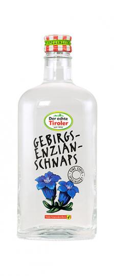 Enzian Schnaps Hořec pálenka Tiroler Kräuterdestillerie 0,2L
