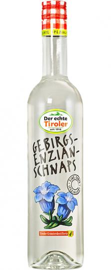Enzian Schnaps Hořec pálenka Tiroler Kräuterdestillerie 0,7l