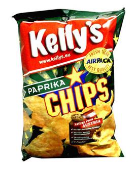 Chipsy Kellys paprikové