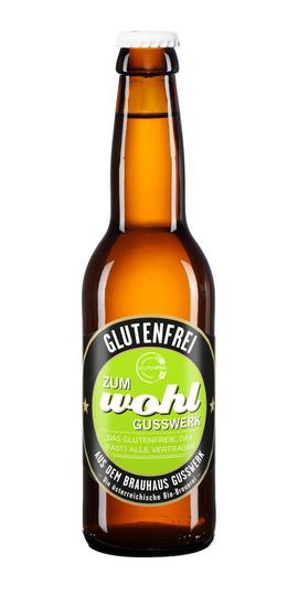 Bio pivo bezlepkové Glutenfrei Zum Wohl Gusswerk