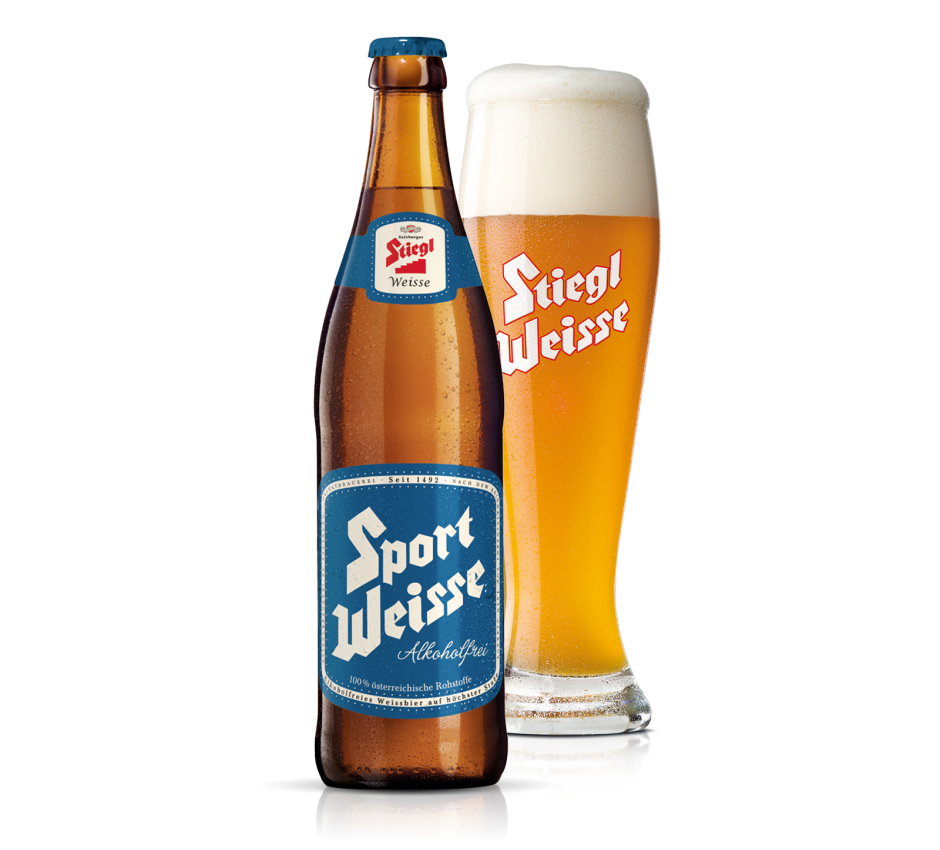 Stiegl Sport Weiss nealkoholické pivo