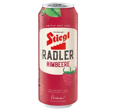 Stiegl Radler malina plechovka