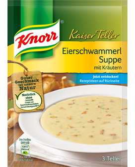 Houbová polévka s liškami v sáčku Knorr