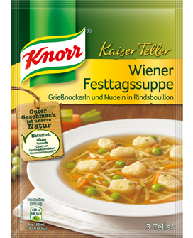 Vídeňská sváteční polévka v sáčku Knorr