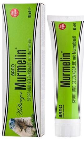 Mast ze sviště s bylinkami Murmelin Bano 60ml