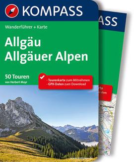 Allgäu průvodce turistický Allgäuer Alpen Kompass