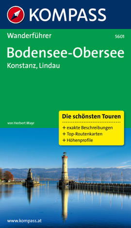 Bodensee - Obersee průvodce turistický Kompass