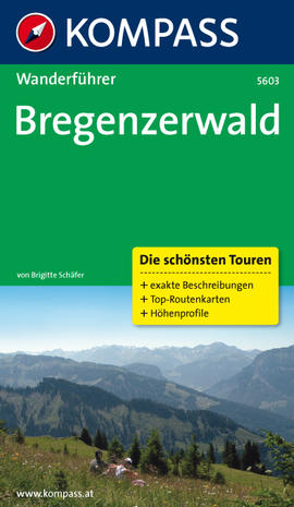Bregenzerwald průvodce turistický Kompass