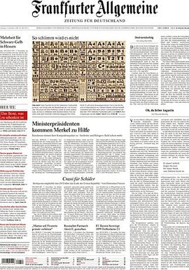 Frankfurter Allgemeine Zeitung noviny