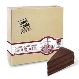 4Sachrův dort 500g v dřevěné krabici