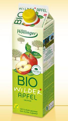 Bio jablečná šťáva Höllinger 1l