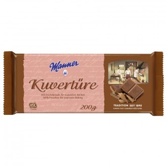 Manner čokoládová poleva mléčná