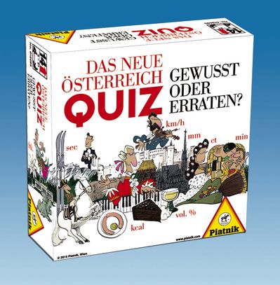Společenská hra Rakousko - Das neue Österreich Quiz