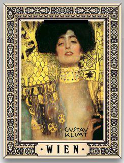 Dřevěný magnet Gustav Klimt Judith