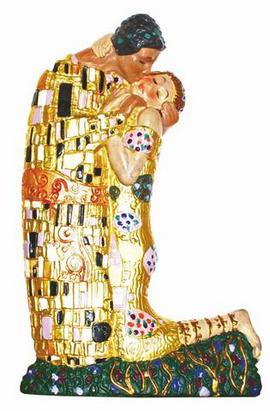 Miniatura Gustav Klimt Polibek