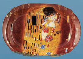 Miska Gustav Klimt Polibek 23cm