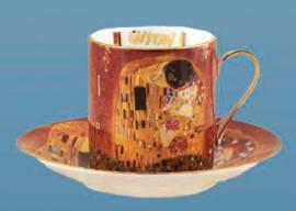 Šálek na kávu Gustav Klimt Polibek